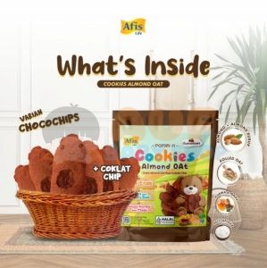 POPIMON COOKIES ALMOND OAT CHOCOCHIP 50 GR