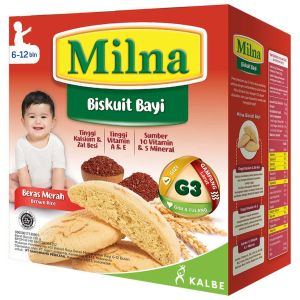 MILNA BABY BISKUIT BERAS MERAH 110G