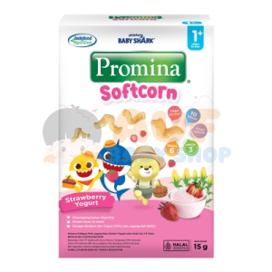 PROMINA SOFTCORN STRAWBERRY YOGURT 15G