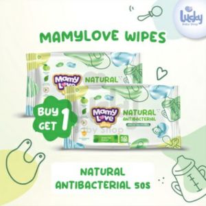 MamyLove Tisue Basah Hijau 50+50